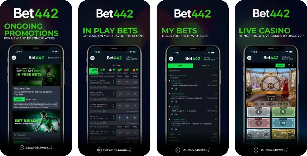 Interfața aplicației Bet7 casino pe un smartphone